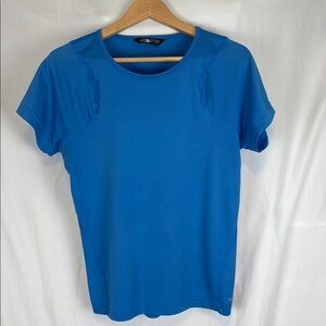 The North Face Women's Flashdry Athletic Short Sleeved Tee Shirt Size Large
